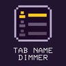 Tab Name Dimmer Tab Name Dimmer