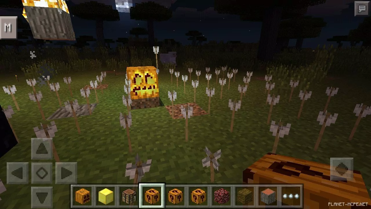 Halloween Lucky Blocks Mod 0.12.3