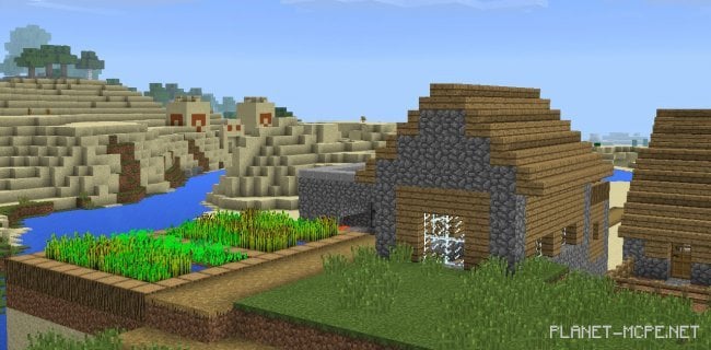 Temple and Two Villages at Spawn [0.13.x]