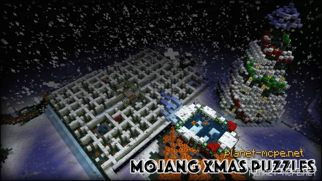 Mojang Xmas Puzzles Map