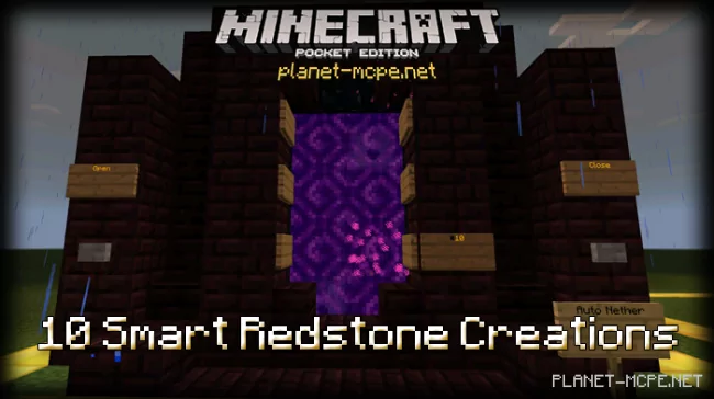 Card 10 Smart Redstone Creations