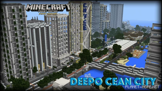 Deep Ocean City Map