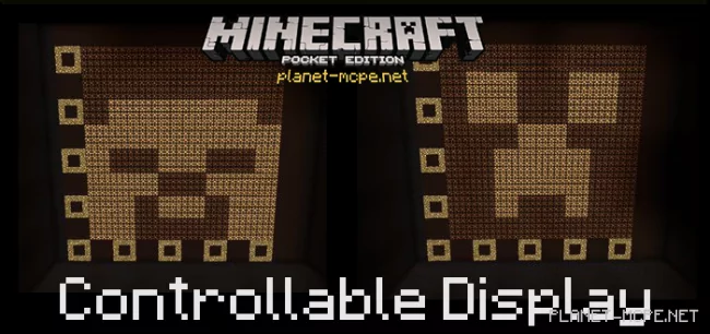 Controllable Display Card [Redstone]