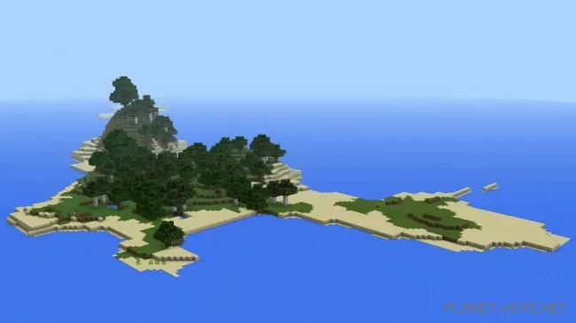 Island in the Ocean with Abundant Vegetation [0.14.x]