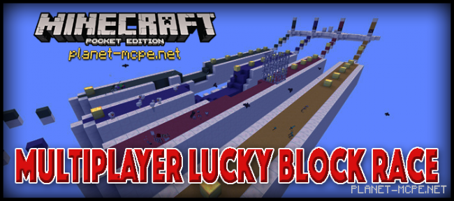 Map: Multiplayer Lucky Block Race [Mod Map]