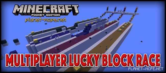 Map: Multiplayer Lucky Block Race [Mod Map]