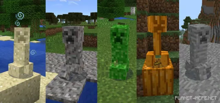 Camouflaged Creeper Mod 0.14.1/0.14.0/0.13.1