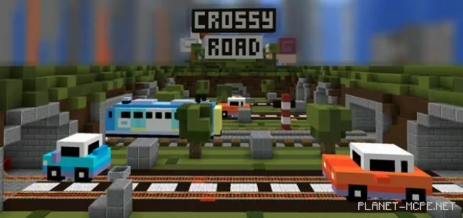 Crossy Road PE Map [Mod Map]