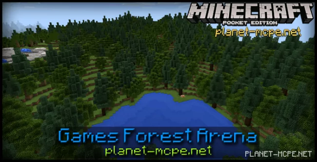 Hunger Games Forest Arena Map