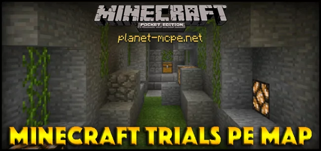 Map Minecraft Trials PE