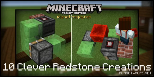 Card 10 Clever Redstone Creations