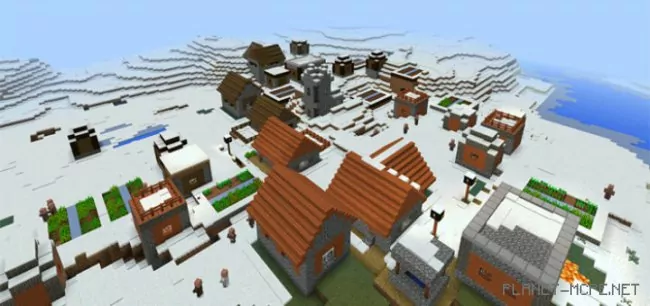 Savanna Village in Snow Biome [0.15.x]