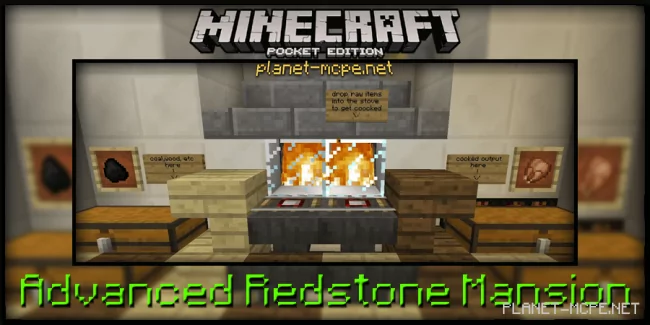 Advanced Redstone Mansion Map