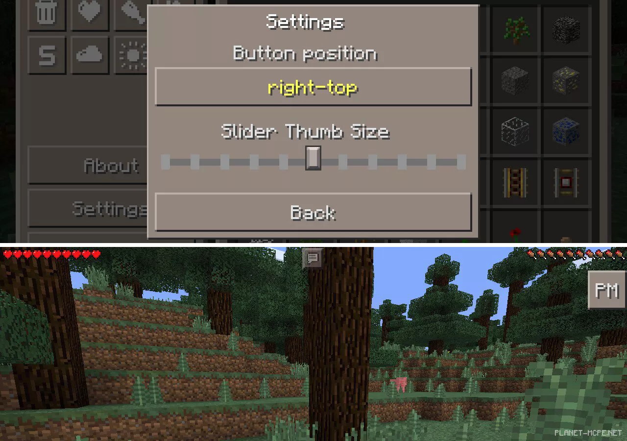 Pocket Manager Mod 0.15.2/0.14.0