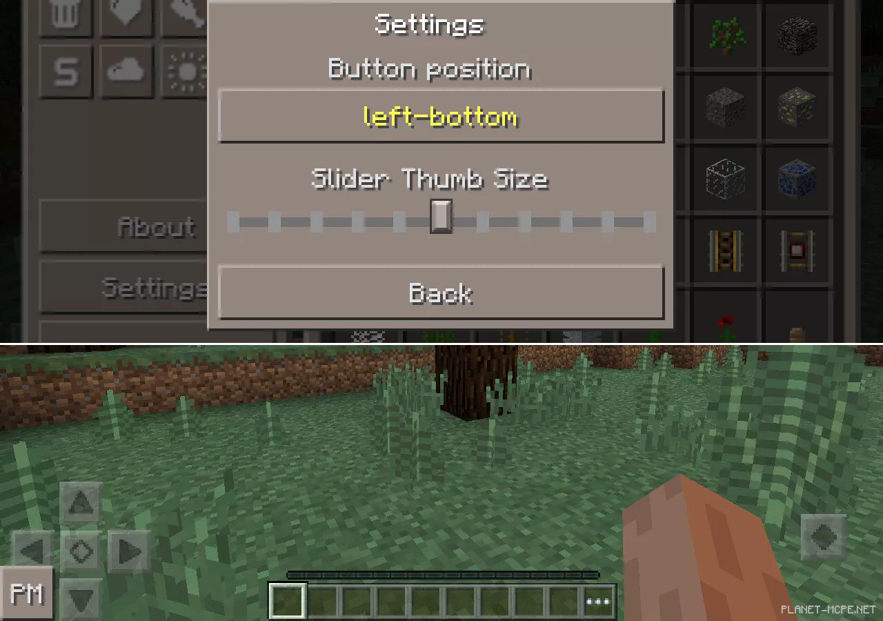 Pocket Manager Mod 0.15.2/0.14.0