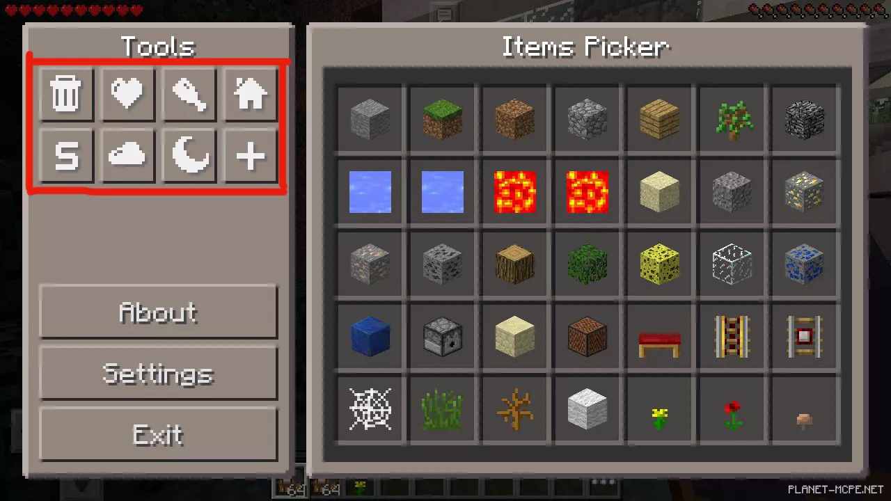 Pocket Manager Mod 0.15.2/0.14.0