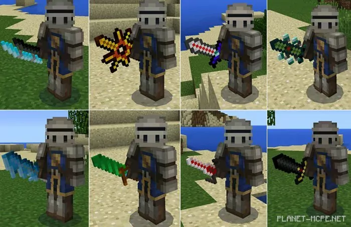 More Swords PE Mod 0.15.6/0.15.4/0.14.3