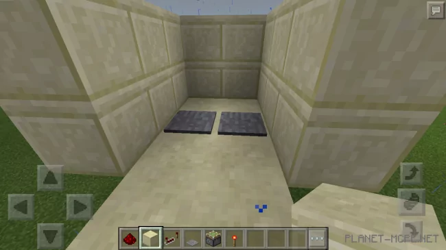 Door on sticky pistons [Minecraft PE Guides]