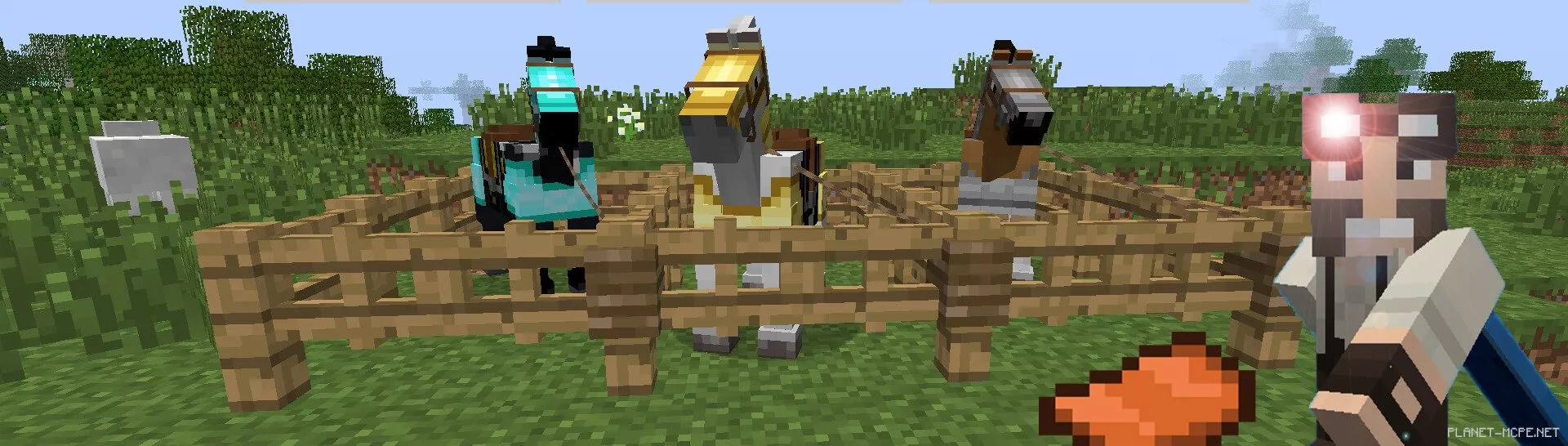 Craftable Saddle & Horse Armors Mod 0.15.6