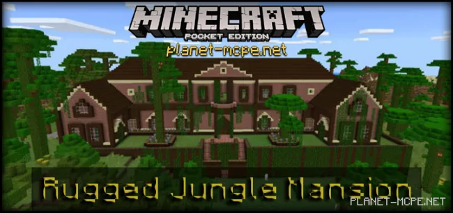 Rugged Jungle Mansion Map