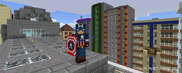 Captain America Mod 0.15.6/0.15.4/0.14.3