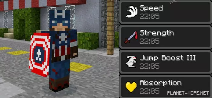 Captain America Mod 0.15.6/0.15.4/0.14.3