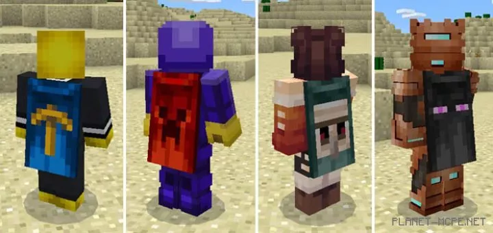 Custom Skin for Capes Mod 0.15.9