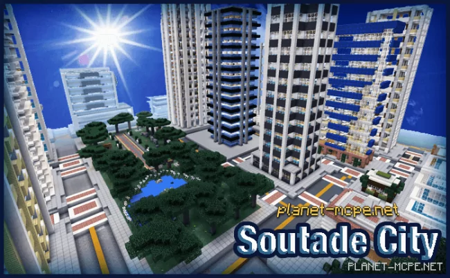 Soutade City Map