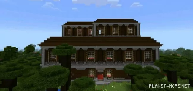 Woodland Mansion PE Map