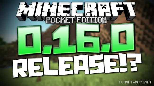 Minecraft Pocket Edition 0.16.0 [Full version] - Released October 18, 2016!