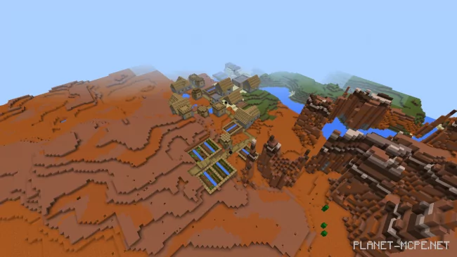 Village in the burnt clay biome [0.16.x]