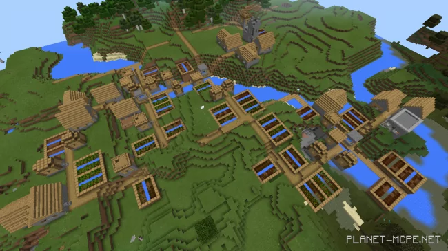 Triple village at spawn [0.16.1|0.16.0]