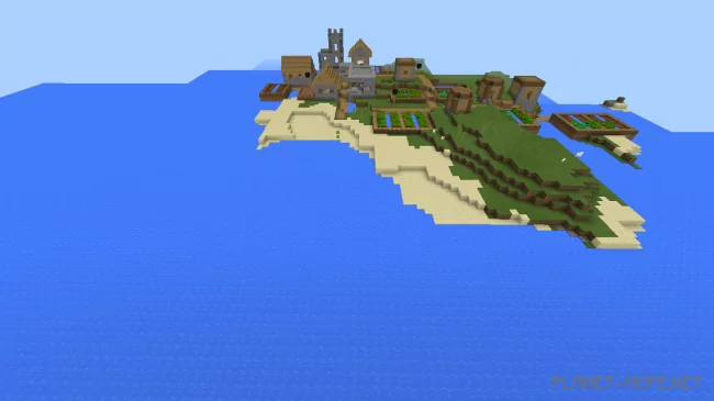 Two islands with a village [0.16.1|0.16.0]