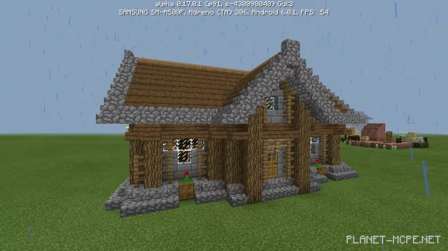 Large Medieval House [Part 2][Minecraft PE Guides]