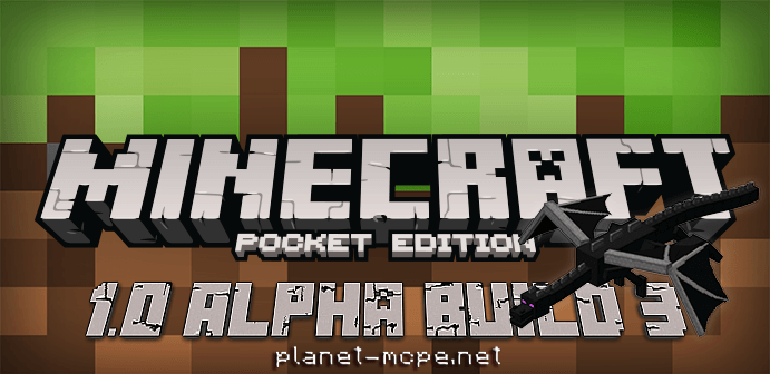 Download Minecraft PE 1.0 Alpha build 3 [Test version]