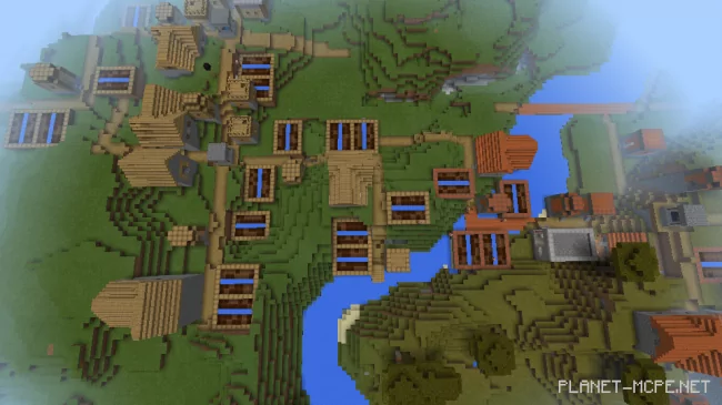 Triple village at Spawn [1.0/0.17.0]