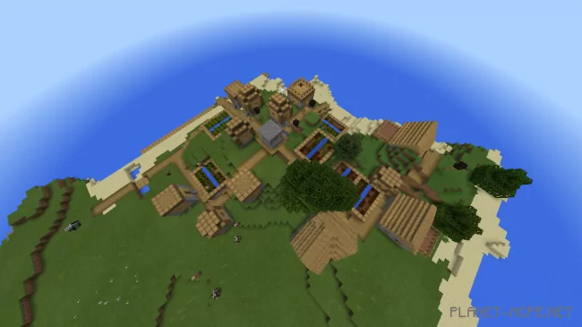 Secluded island with a large village [1.0/0.17.0]