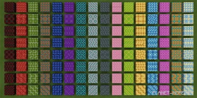 All Glazed Terracotta Patterns [Creative] Map 1.1.0.4+