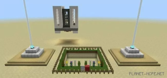 Map Controllable Flying House [Redstone] 1.1.0.4+