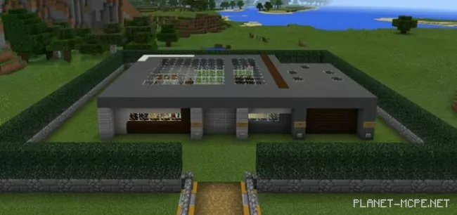 Self-Building Command Block Mansion Map [Redstone]