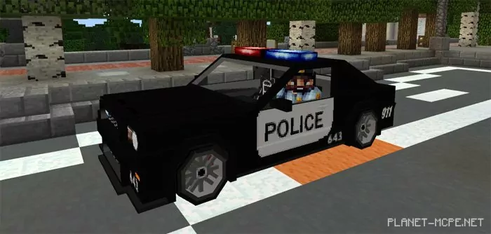 Police Car Mod 1.0.8/1.0.0