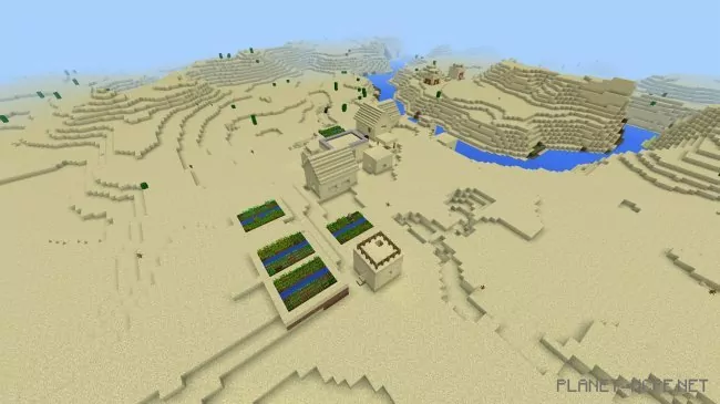 Desert village with diamonds and treasury [1.0.8/1.0.0]