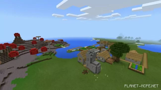 Village in the mushroom biome [1.0.9/1.0.0]