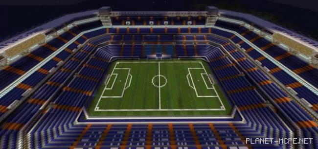 Santiago Bernabeu Stadium Map [Creativity]