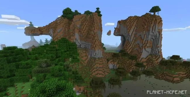 Steep mountains, swamp and dungeon [1.1.0/1.0.0]