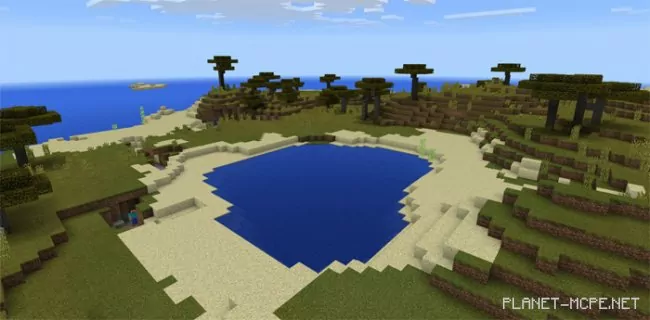 Savannah island with lake [1.1.0/1.0.0]