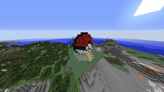 Pokeball House [Part 1][Minecraft PE Guides]