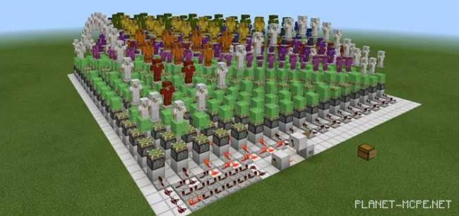 Armor Stand Wave (New Armor Presentation) [Redstone] Map (1.2 Only)