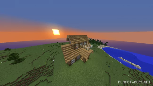 Ancient House [Part 1][Minecraft PE Guides]