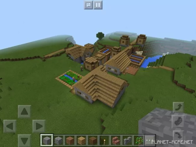 Seed for Village Near Spawn and End Portal in Well 1.2